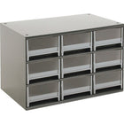 Modular Parts Cabinets, Cabinet, Drawer Dimension W" X D" X H", 5 3/16 X 10 9/16 X 3 1/16-No. of Drawers - 9