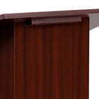 Flash Furniture Foldable Tabletop Lectern in Mahogany-27"W x 16.25"D x 19"H