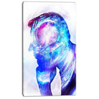 Designart Thoughts of Time Street Art Canvas Artwork, (PT3602-20-40)-Print
