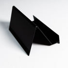Futech BC001B - Porte-cartes de visite en biais, aluminium, noir, 2 / paquet-Emplacement pour cartes de visite: 0.5 "- 
Plaque avant: 0.75" - 1mm d'épaisseur