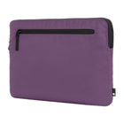 Incase Compact 14" MacBook Pro Laptop Sleeve - Nordic Mauve-Custom metal zipper pulls and additional front panel accessory pocket