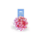 Millbrook Studios 5" Confetti Bow, Iridescent Pink, 12 Pack (00394)-Iridescent Pink