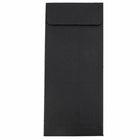 JAM Paper #14 Policy Business Envelopes - 5" x 11.5" - Black Linen - 50 Pack-Colour: Black Linen