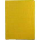 JAM Paper Corrugated Fluted Folders, Yellow, 12 Pack (87499g)-Size: 9" x 12"