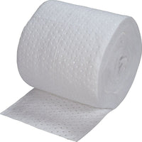 Zenith Safety Bonded Sorbent Rolls, Oil Only, Heavy, 150'L x 15" W-100% bonded polypropylene fibre