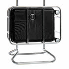 American Tourister Curio Spinner Carry-on Luggage - Bass Black-Multi-stage pull handle allows you to customize the height for a more comfortable experience