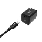 Adam Elements OMNIA X3 30W USB-C Power Adapter, Black-Ultra-compact 30W charger for powering up your MacBook Air and iPad Pro at FULL SPEED