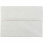 JAM Paper Enveloppes en papier recyclé format A6, effet parchemin, étain, paq./250-Enveloppes en papier recyclé effet parchemin couleur étain