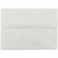 JAM Paper Enveloppes en papier recyclé format A6, effet parchemin, étain, paq./250-Enveloppes en papier recyclé effet parchemin couleur étain