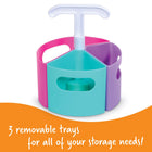 Learning Resources Create-A-Space Mini-Center Pastel - Pack of 2-Fits anywhere in the home, office, maker space, or classroom!