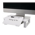 Support de bureau en verre Quartet pour moniteur-10.25" x 14" x 5.25"
