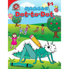 Canadian Curriculum Press - Alphabet A-Z Dot-to-Dot-64 casse-têtes colorés et amusants