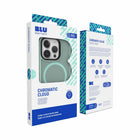 Blu Element Chromatic Cloud MagSafe iPhone 16e/15/14/13 Case - Light Green-Hyper responsive buttons