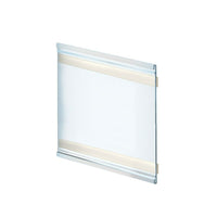 Azar Displays Adhesive-Back Nameplate, 8.5" x 7", 10 Pack (199625)-Sign holder