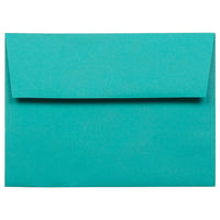 JAM Paper A6 Invitation Envelopes, 4.75 x 6.5, Brite Hue Sea Blue Recycled, 250 Pack (15903H)-Sea blue brite hue recycled envelope
