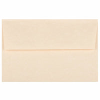 JAM Paper A8 Invitation Envelopes, 5.5 x 8.125, Parchment Natural Recycled, 250 Pack (5029H)-Natural parchment recycled envelope