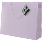 Jam Paper Opaque Shopping Bags - Large - 13" x 10 1/2" x 4" - Lilac Purple - 100 Pack-Color: Lilac