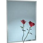 ASI Channel Frame Mirror 18" x 30", Plate Glass-Channel Plate Glass Mirror, 18 x 30