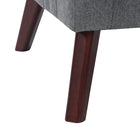 CorLiving LSS-150-C Elwood Chaise de baignoire moderne en gris-Garantie limitée du fabricant de 180 jours