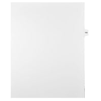 Mark Maker Legal Exhibit Index Tab White Single Tabs, 1/15th Cut, Letter Size, No Holes, Number 155, 25 Pack-White Single Tabs, 1/15th Cut