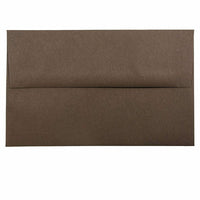 JAM Paper Enveloppes A10 en papier recyclé, brun chocolat, 250/paquet-Enveloppe en papier recyclé brun chocolat