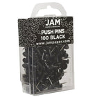 JAM Paper Push Pins, Black Pushpins, 2 Packs of 100, 200 Total (222419046a)-3