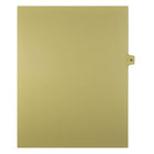 Mark Maker Legal Exhibit Index Tab Buff Single Tabs, 1/15th Cut, Letter Size, No Holes, Number 36, 25 Pack-Buff Single Tabs, 1/15th Cut