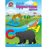 Canadian Curriculum Press Printing - Upper Case-Designed to reinforce the Canadian curriculum