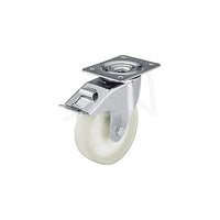 Blickle Nylon Caster, Wheel Diameter: 6-5/16" (160.3375 Mm), Caster Type: Swivel w/Brake (LE-PO 160R-FI)-Wheel Diameter: 6-5/16" (160.3375 mm)