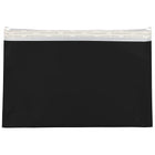 JAM Paper Foil Envelopes with Self Adhesive Closure, 6 1/8 x 9.5, Booklet, Black, 100 Pack (01323282B)-Black