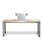 Urbann K8 Tabletop Lectern - Aluminum - Light Grey-610 mm x 510 mm x 380 mm (24" x 20" x 15")