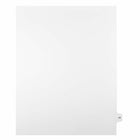 Mark Maker – Onglets séparateurs juridiques blancs, 1/15 onglets, format lettre, sans trous, numéro 14, 25/paquet-Onglets séparateurs blancs, 1/15 onglets