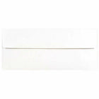 JAM Paper #10 Business Foil Lined Envelopes - 4.125" x 9.5" - White with Silver Foil - 50 Pack-Size: #10 (4.13 x 9.5 inches)