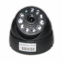 SeqCam SEQCM405CH IR Dome Colour Security Camera, 5" x 5" x 4", Black-Advanced image sensor produces high resolution video at 420 TV Lines of resolution