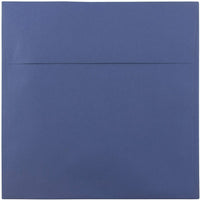 JAM Paper 8.5 x 8.5 Square Envelopes, Presidential Blue, 100 Pack (563916919g)-Presidential blue