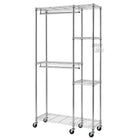 TRINITY EcoStorage  Mobile Closet Organizer, Chrome (TBFZ-2702)-EcoStorage finish represents eco-friendly production - No toxic chemicals are released into the environment during the production of this product