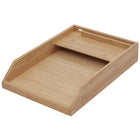 Merangue Bamboo Document Tray-Document tray