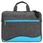 Vangoddy Wave 13" Laptop Messenger Bag - Sky Blue-Made with high quality new material and heavy duty stitching, this trendy and compact messenger bag is your perfect choice