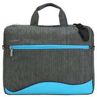 Vangoddy Wave 13" Laptop Messenger Bag - Sky Blue-Made with high quality new material and heavy duty stitching, this trendy and compact messenger bag is your perfect choice