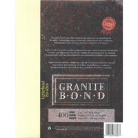 St. James Granite Bond Paper, Ivory, 24 lb, 8 1/2" x 11", 400 Pack-Premium quality 24 lb bond, granite finish