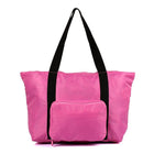 PACK N FOLD 51111 Foldable Lightweight Water-Resistant Tote Bag, Hotpink-Hot pink. Polyester