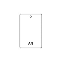 Wamaco Retail Tag AN 1-5/8"W x 2-1/2"H - 1000 Pack-Use for inventory decription and pricing