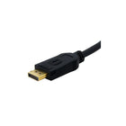 StarTech 6 ft DisplayPort Video Extension Cable, M/F-Gold-plated, latching DisplayPort connector ensures an uninterrupted high resolution graphical experience