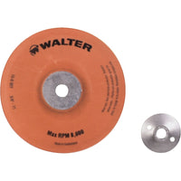 Walter Surface Technologies Fibre Discs - Accessories - 4 Pack-BACKING PAD ASSEMBLIES (5/8"-11 THREAD)