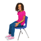Bouncyband Little Wiggle Seat Sensory Cushion, Blue-Effective on chairs, benches or directly on floors