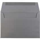 JAM Paper A9 Invitation Envelopes, 5.75 x 8.75, Dark Grey, 250 Pack (36396436H)-Blank interior for personalized message