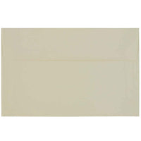 JAM Paper A10 Invitation Envelopes, 6 x 9.5, Strathmore Natural White Laid, 250 Pack (23565H)-Natural white laid Strathmore envelope