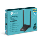 TP-Link Archer TX20U Plus AX1800 Dual Antennas Wireless USB Adapter - Black-Latest and highly secure WPA3 encryption technology eliminates brute-force attacks and provides better security