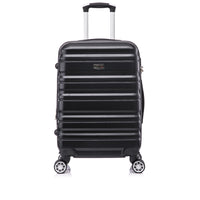TOSCANO MAGNIFICA 30" Hardside Large Luggage - Jet Black-Designed in Italy