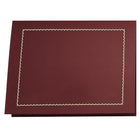 St. James Classic Certificate Holders, Burgundy Linen, Gold Foil, 5 Pack-Elegant classic gold foil design